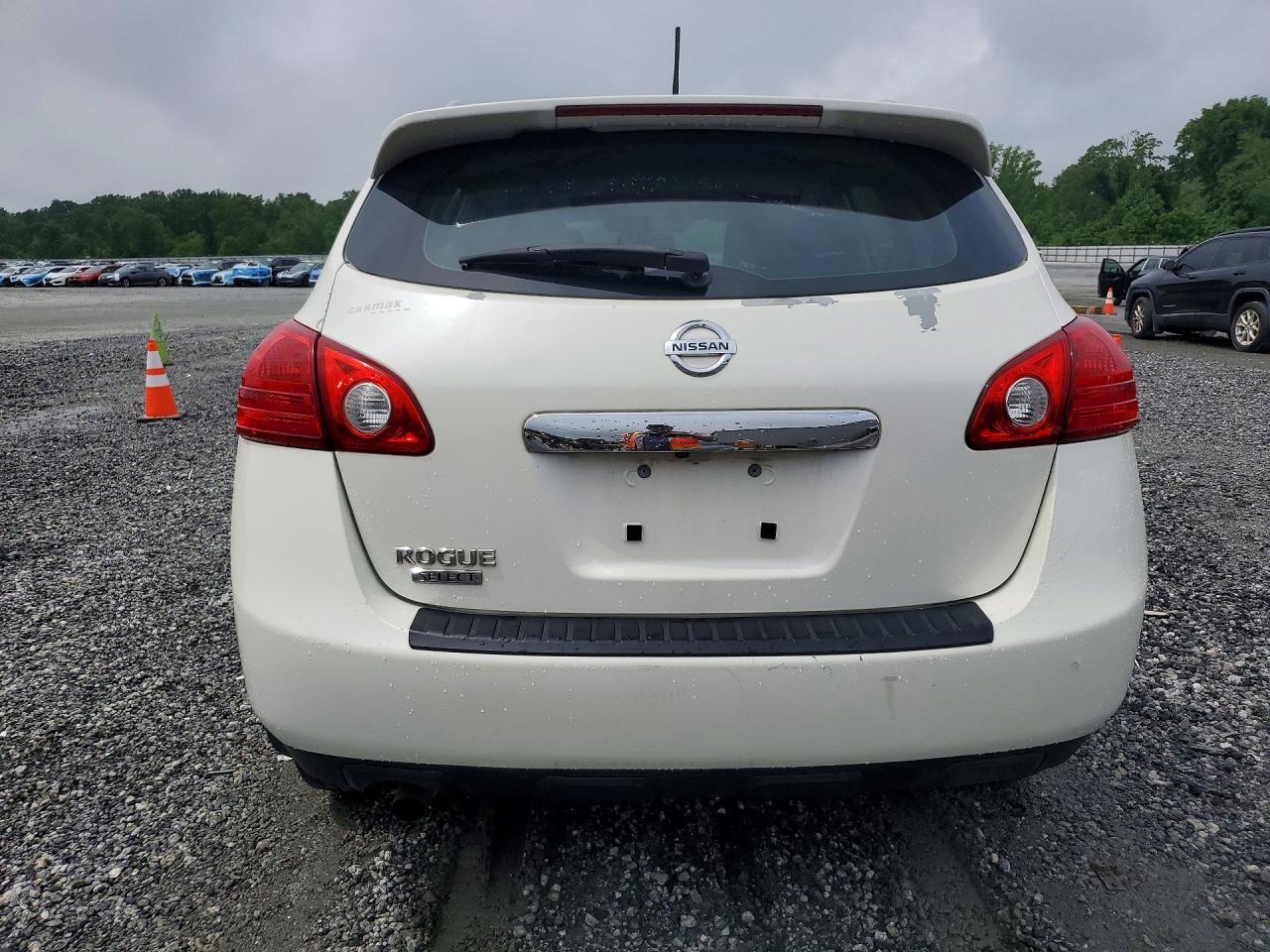 2014 Nissan Rogue Select S Белый vin: JN8AS5MT8EW621639
