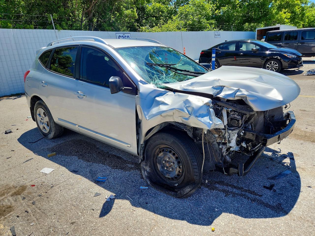 2014 Nissan Rogue Select S Silver vin: JN8AS5MT8EW623441