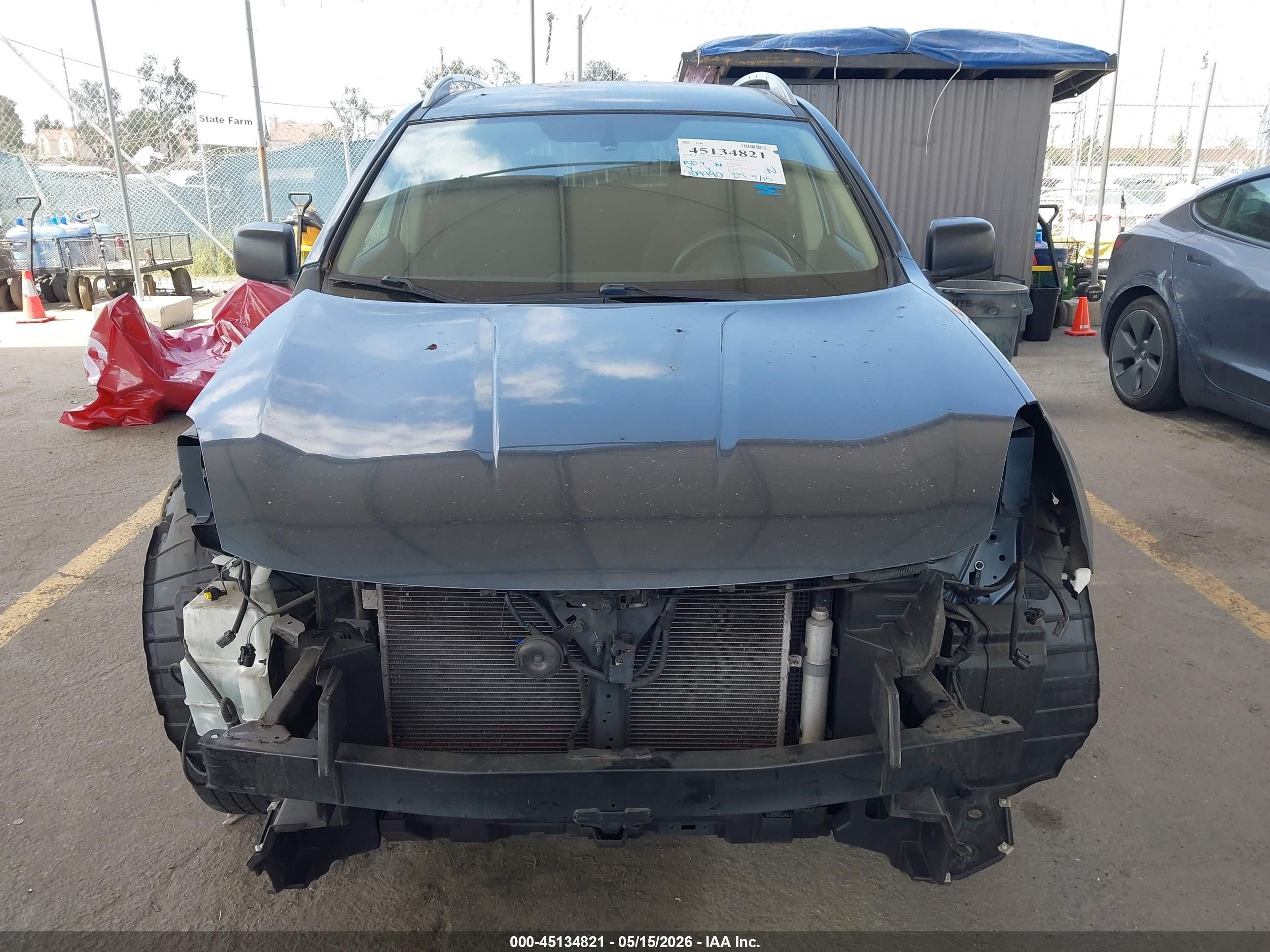 2015 Nissan Rogue Select S Navy vin: JN8AS5MT8FW156409