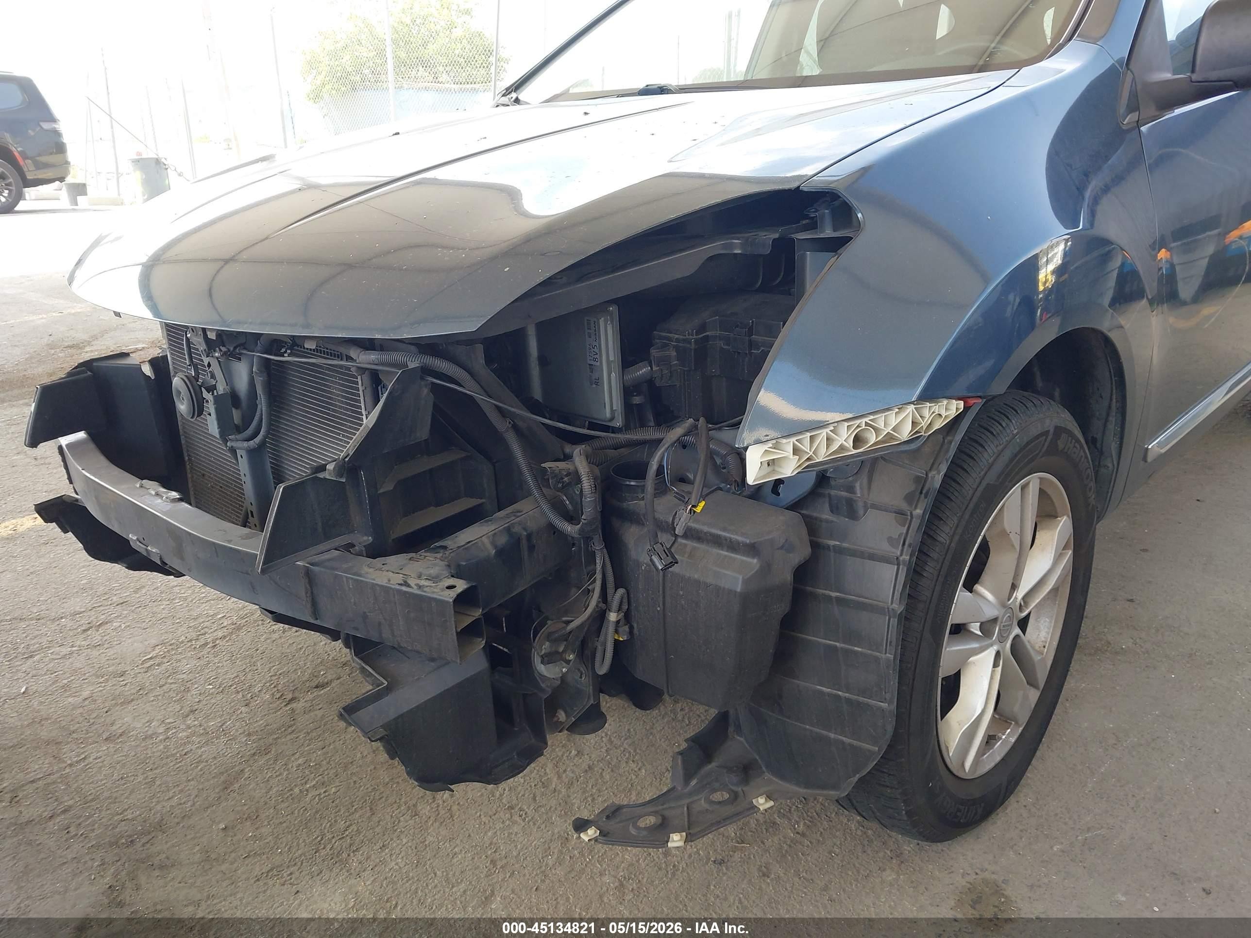 2015 Nissan Rogue Select S Navy vin: JN8AS5MT8FW156409
