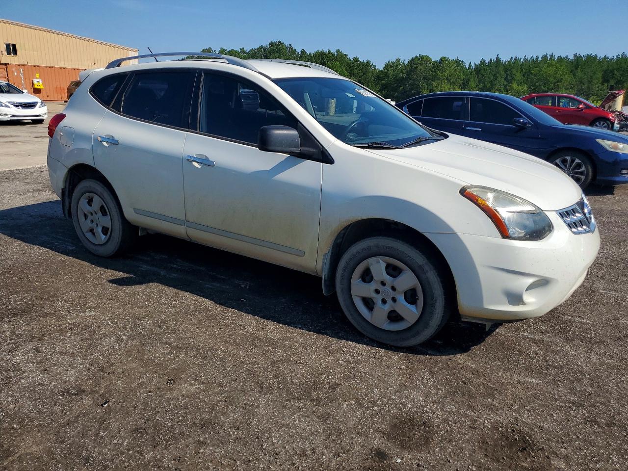 2015 Nissan Rogue Select S White vin: JN8AS5MT8FW162999