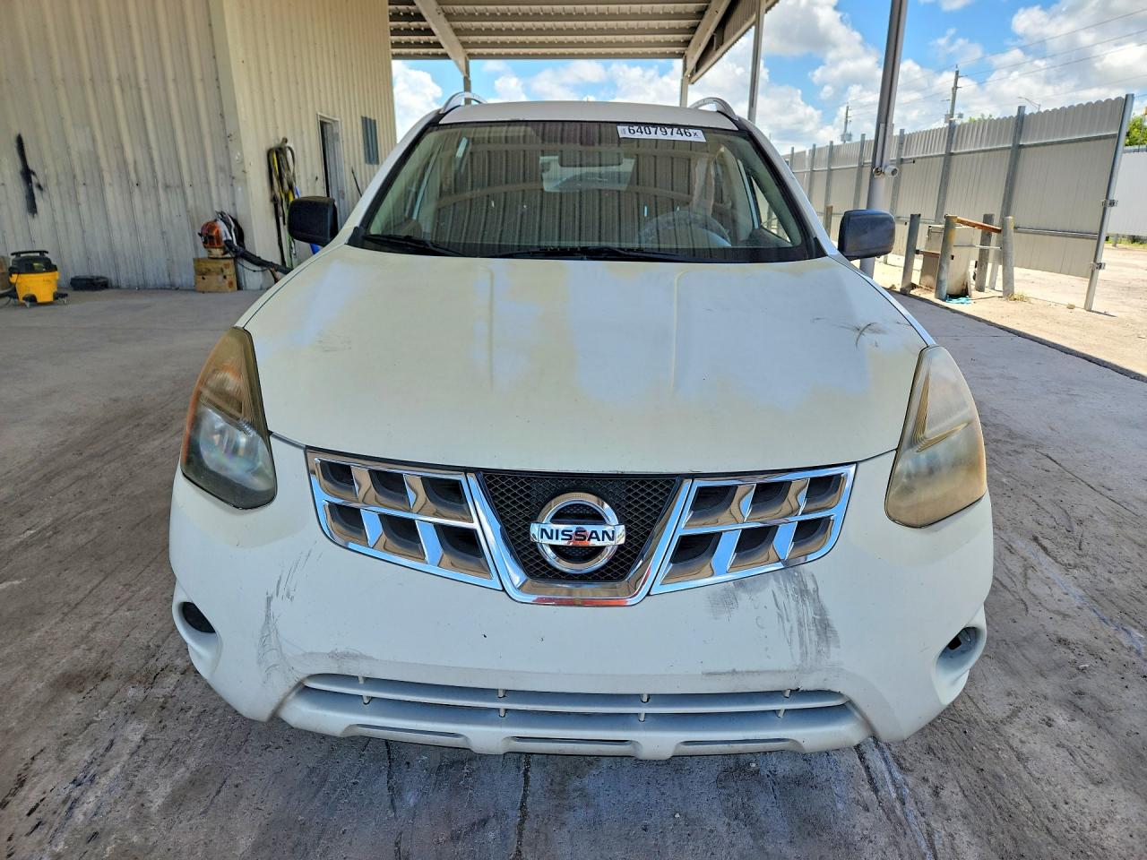2015 Nissan Rogue Select S White vin: JN8AS5MT8FW163750