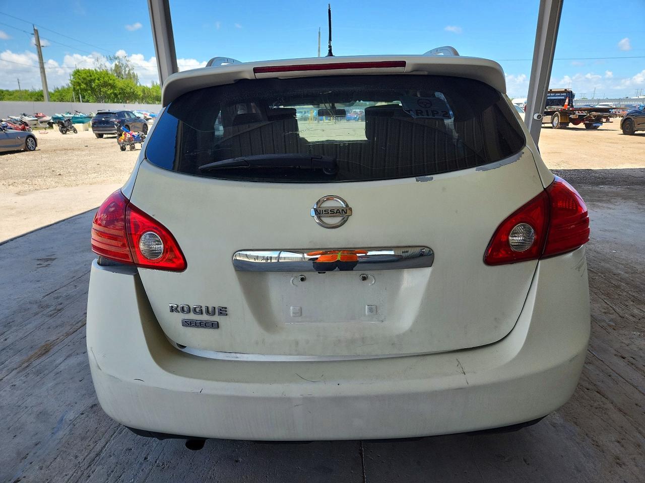 2015 Nissan Rogue Select S White vin: JN8AS5MT8FW163750