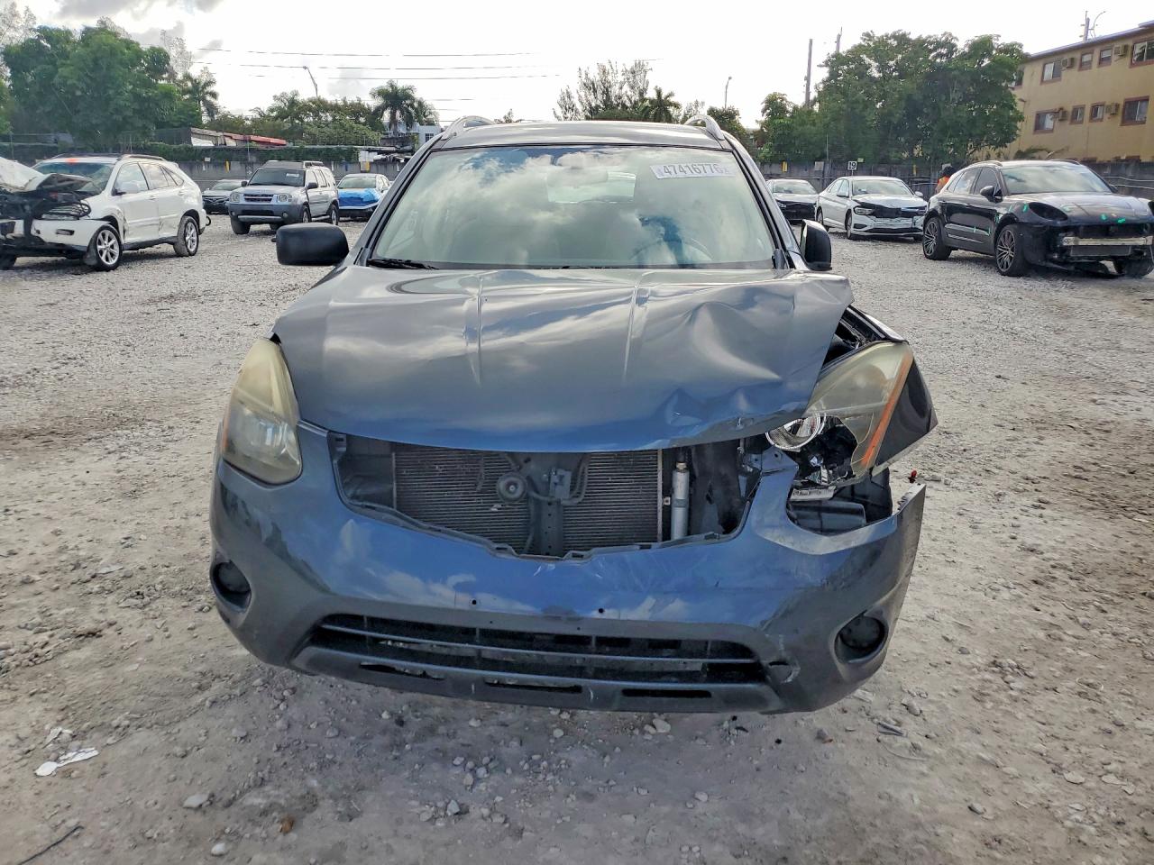 2015 Nissan Rogue Select S Gray vin: JN8AS5MT8FW650530