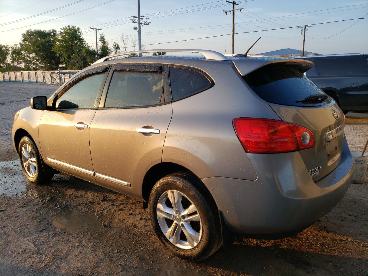 2015 Nissan Rogue Select S Gray vin: JN8AS5MT8FW658630