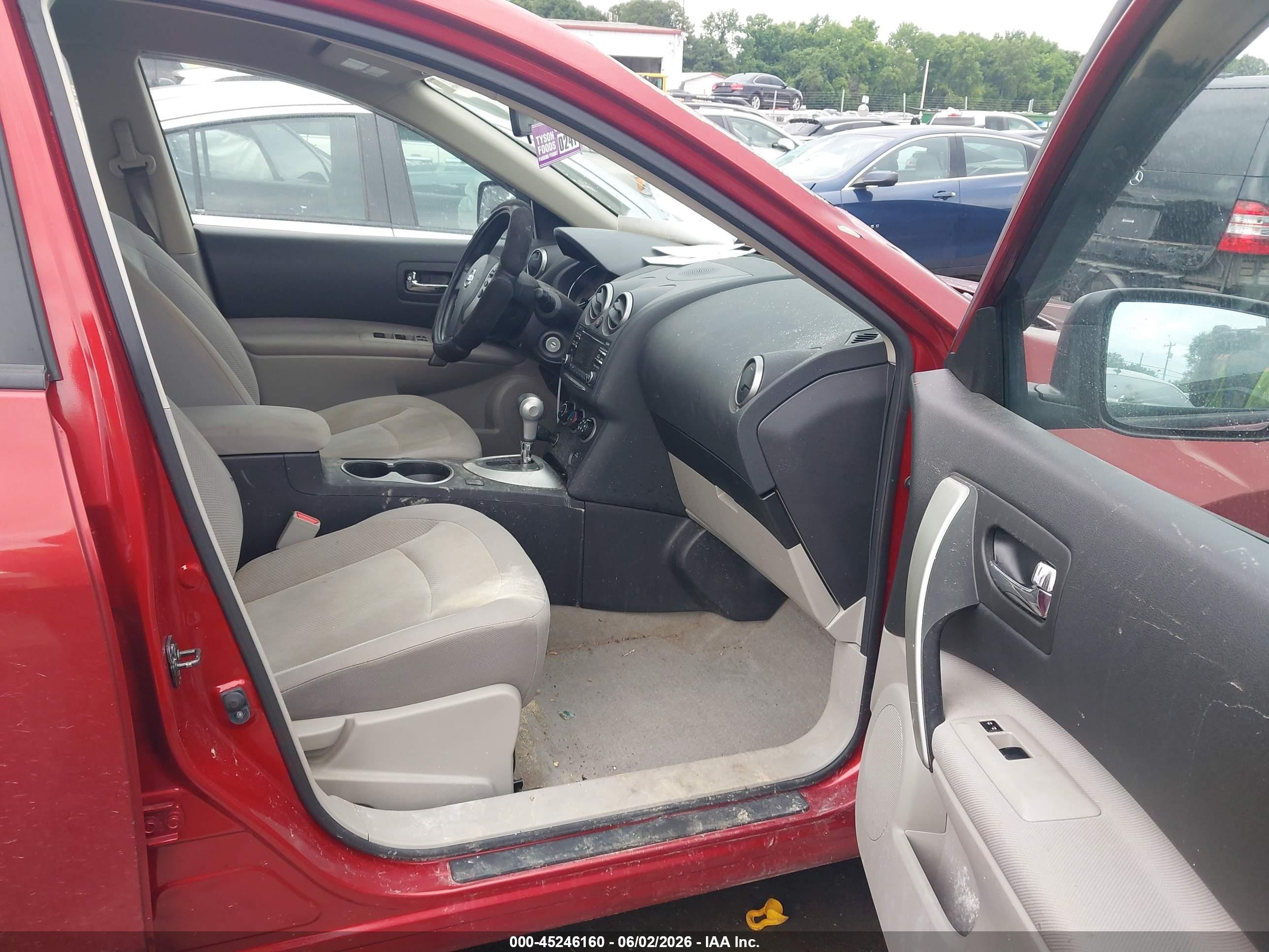 2015 Nissan Rogue Select S Red vin: JN8AS5MT8FW664119