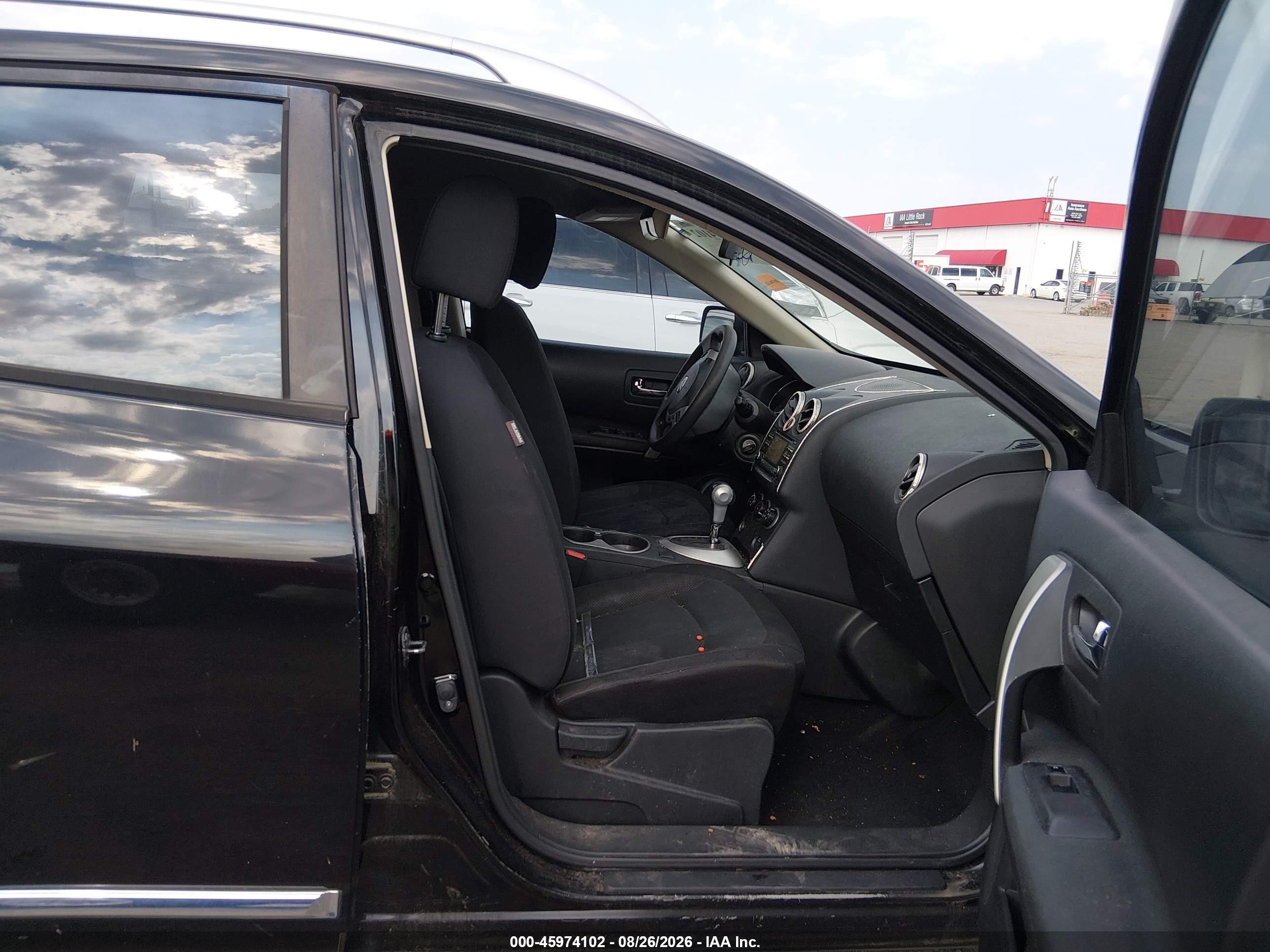 2015 Nissan Rogue Select S Black vin: JN8AS5MT8FW664413