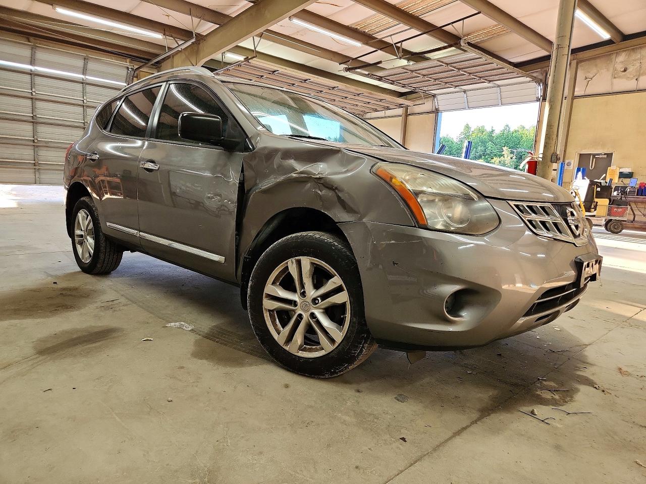 2015 Nissan Rogue Select S Gray vin: JN8AS5MT8FW673192