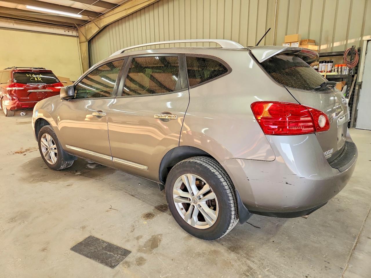 2015 Nissan Rogue Select S Gray vin: JN8AS5MT8FW673192