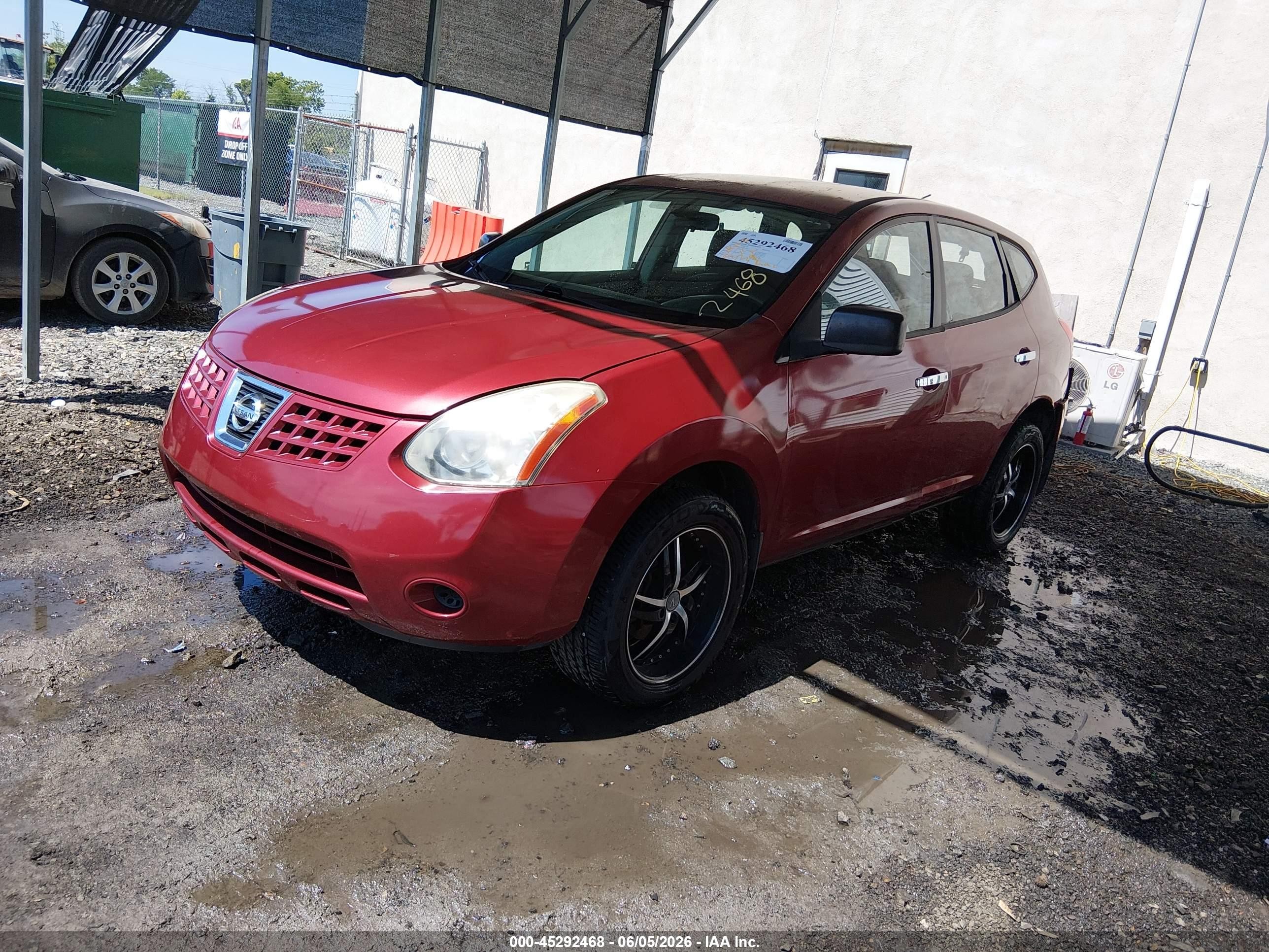 2010 Nissan Rogue S Red vin: JN8AS5MT9AW000467