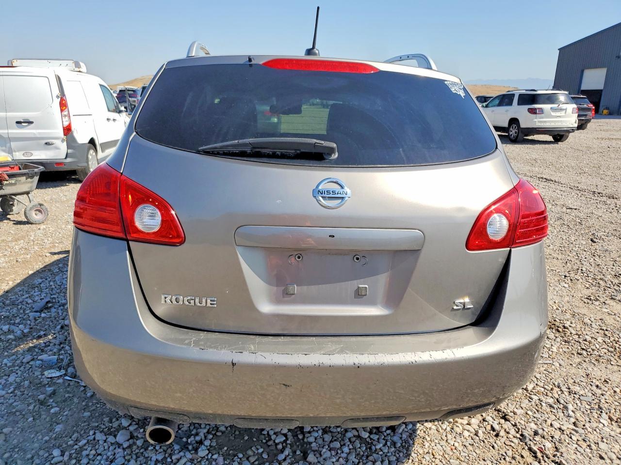 2010 Nissan Rogue Sl Серебряный vin: JN8AS5MT9AW001618