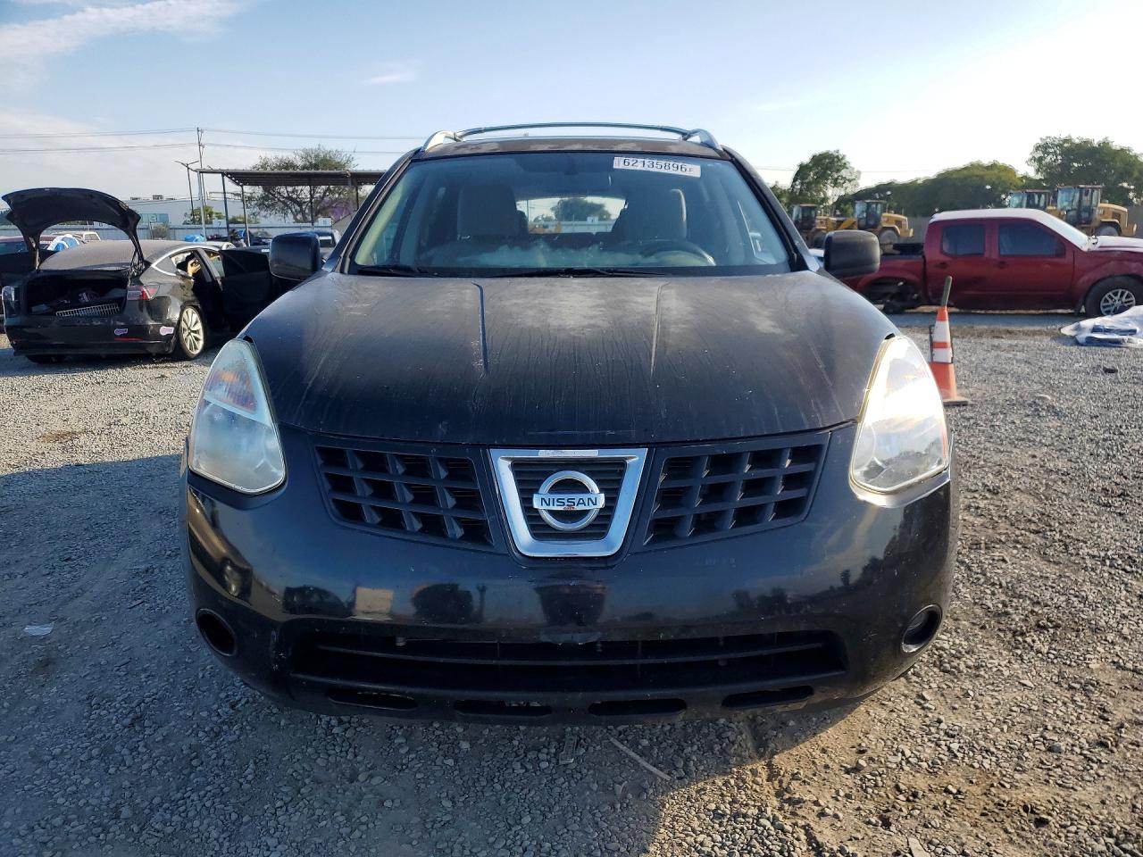 2010 Nissan Rogue Sl Black vin: JN8AS5MT9AW011016