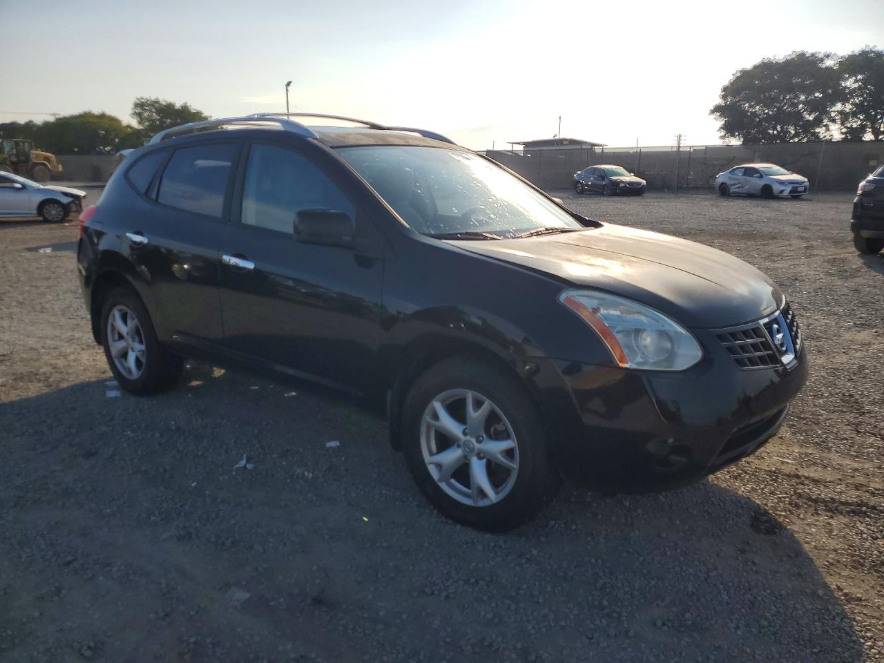2010 Nissan Rogue Sl Black vin: JN8AS5MT9AW011016