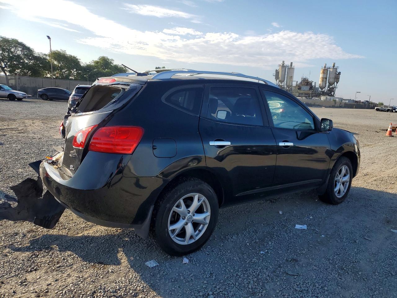 2010 Nissan Rogue Sl Black vin: JN8AS5MT9AW011016
