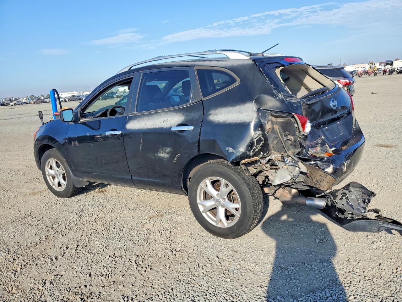 2010 Nissan Rogue Sl Black vin: JN8AS5MT9AW011016