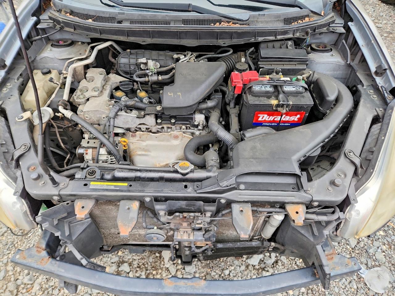 2010 Nissan Rogue Sl Серый vin: JN8AS5MT9AW017088
