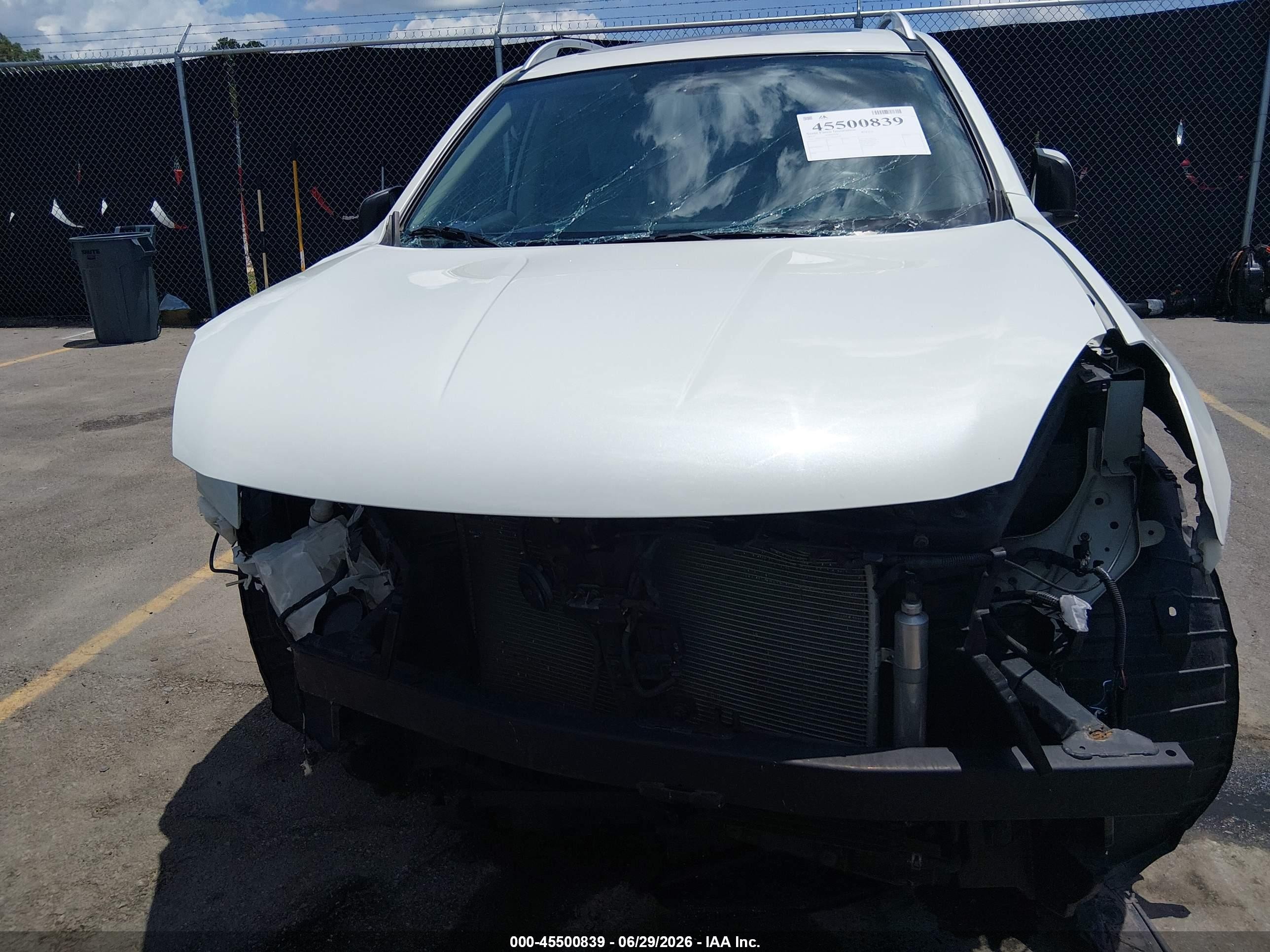 2010 Nissan Rogue Sl Белый vin: JN8AS5MT9AW025322