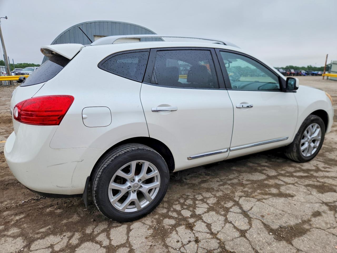 2011 Nissan Rogue S Белый vin: JN8AS5MT9BW166215
