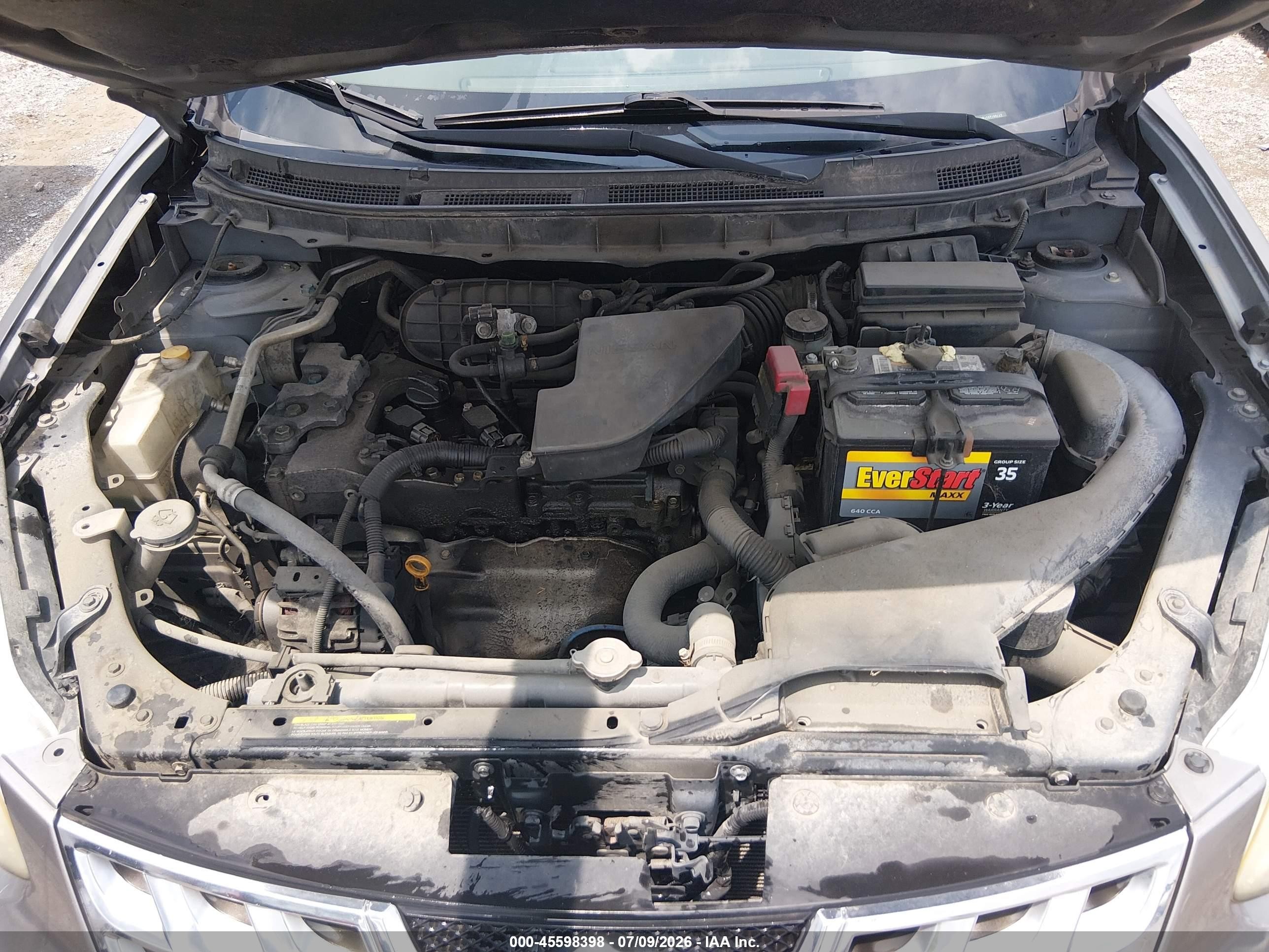 2011 Nissan Rogue Sv Gray vin: JN8AS5MT9BW166229