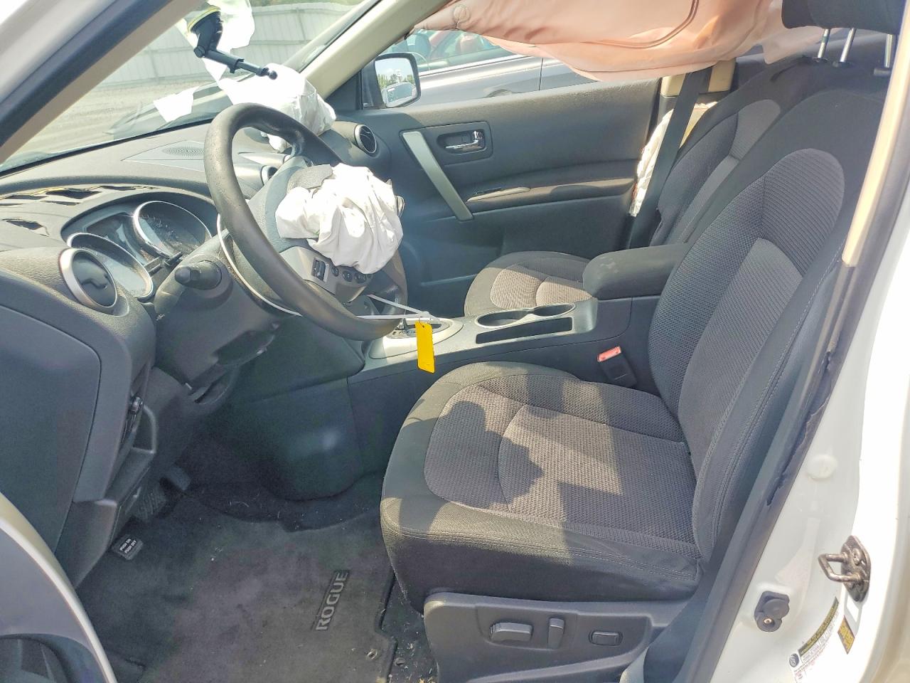 2011 Nissan Rogue S White vin: JN8AS5MT9BW185718