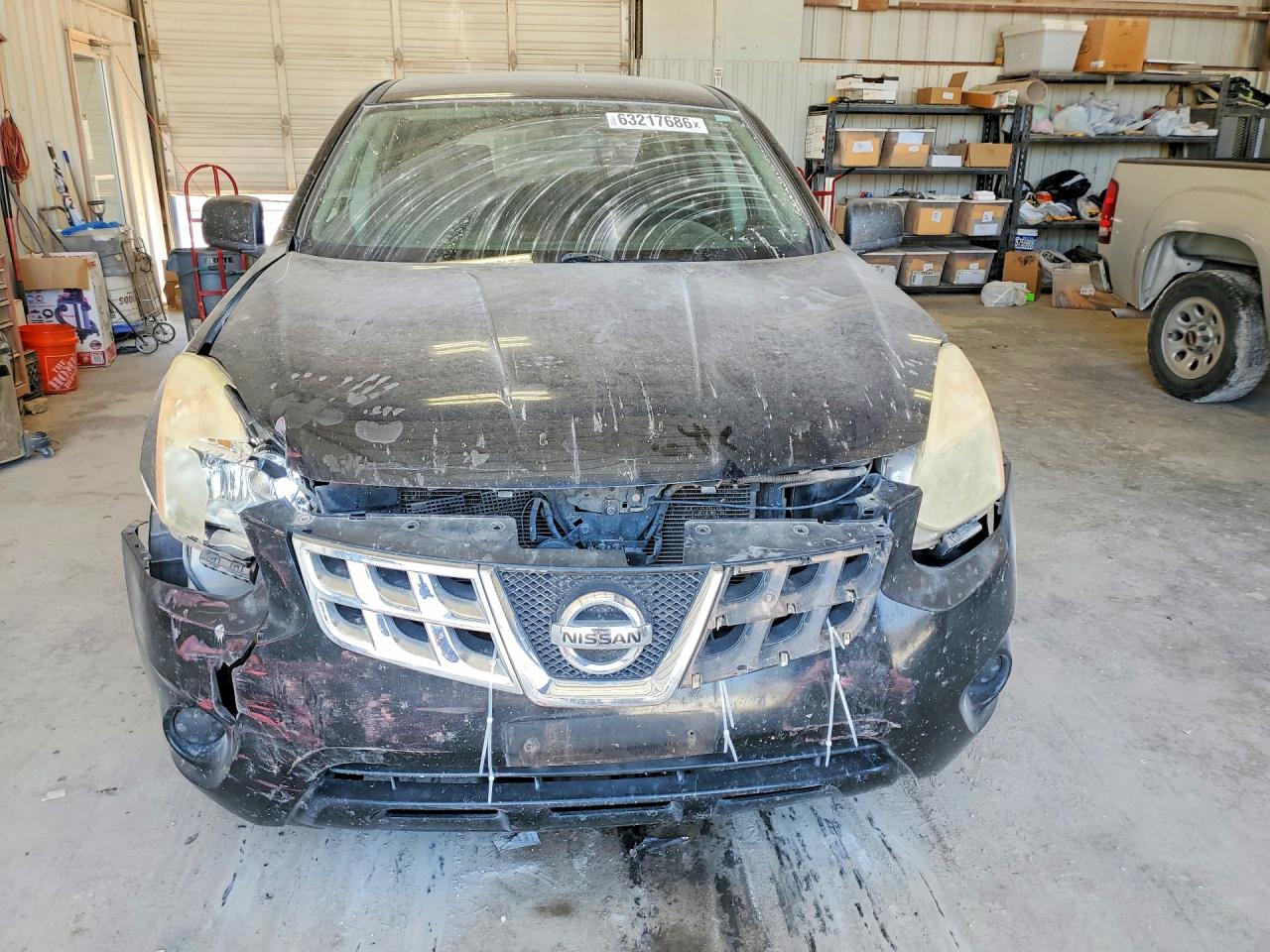 2011 Nissan Rogue S Black vin: JN8AS5MT9BW562175
