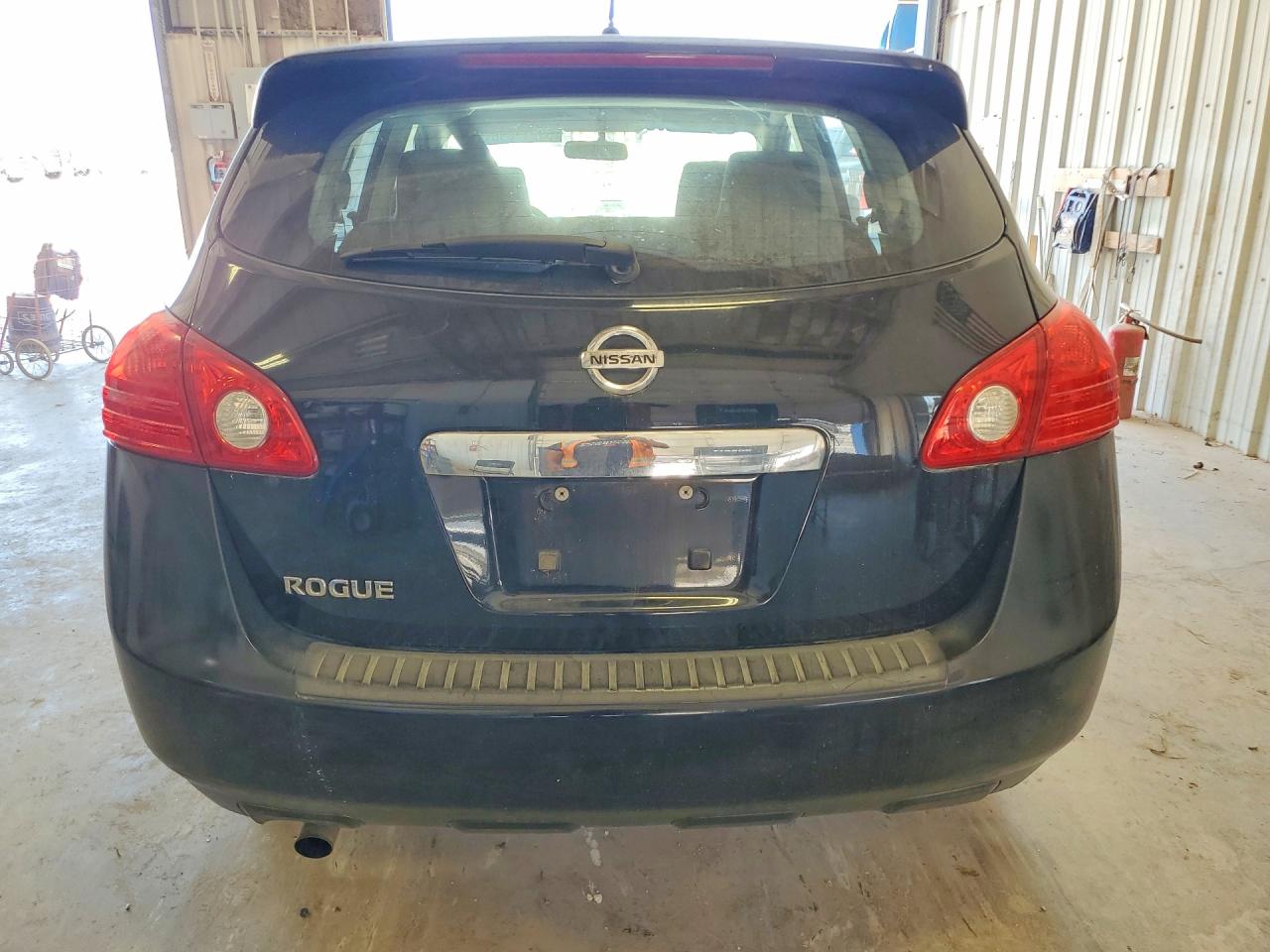 2011 Nissan Rogue S Black vin: JN8AS5MT9BW562175
