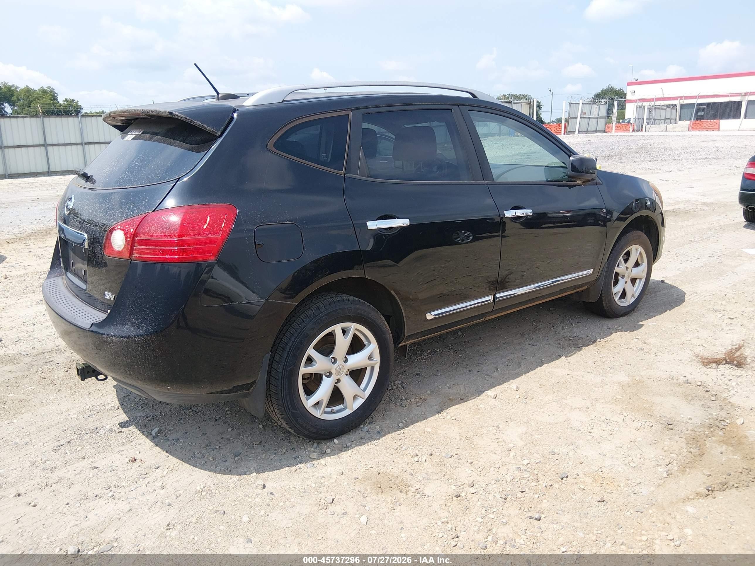 2011 Nissan Rogue Sv Black vin: JN8AS5MT9BW570549