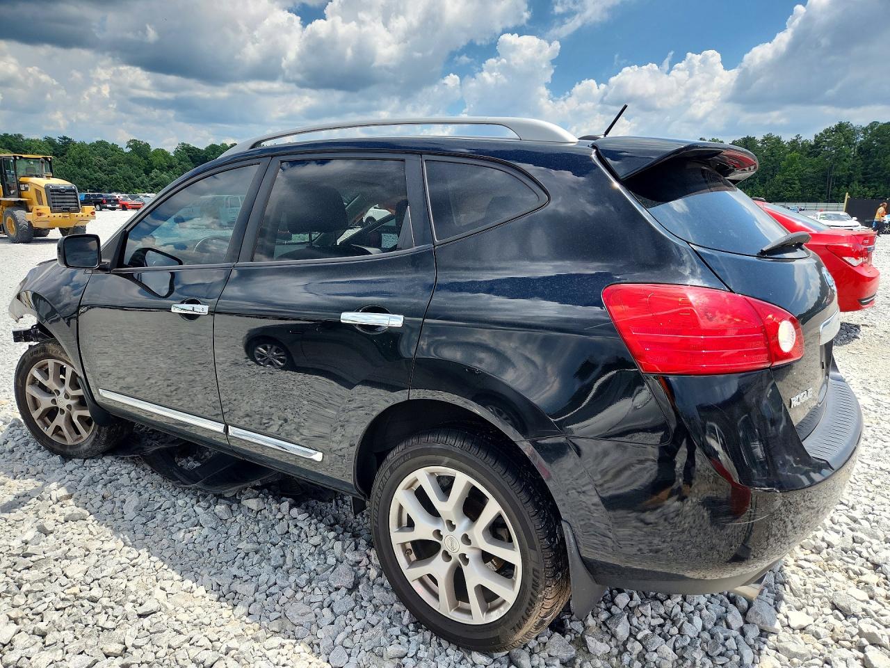 2011 Nissan Rogue S Black vin: JN8AS5MT9BW571040
