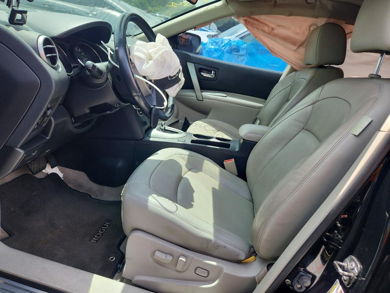 2011 Nissan Rogue S Black vin: JN8AS5MT9BW571040