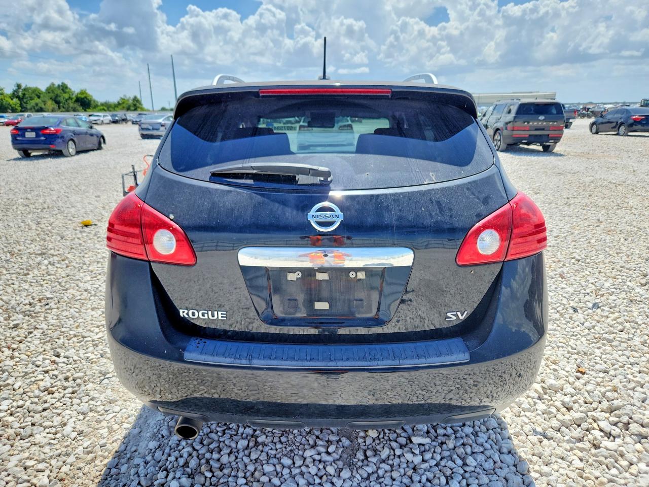 2011 Nissan Rogue Черный vin: JN8AS5MT9BW571748
