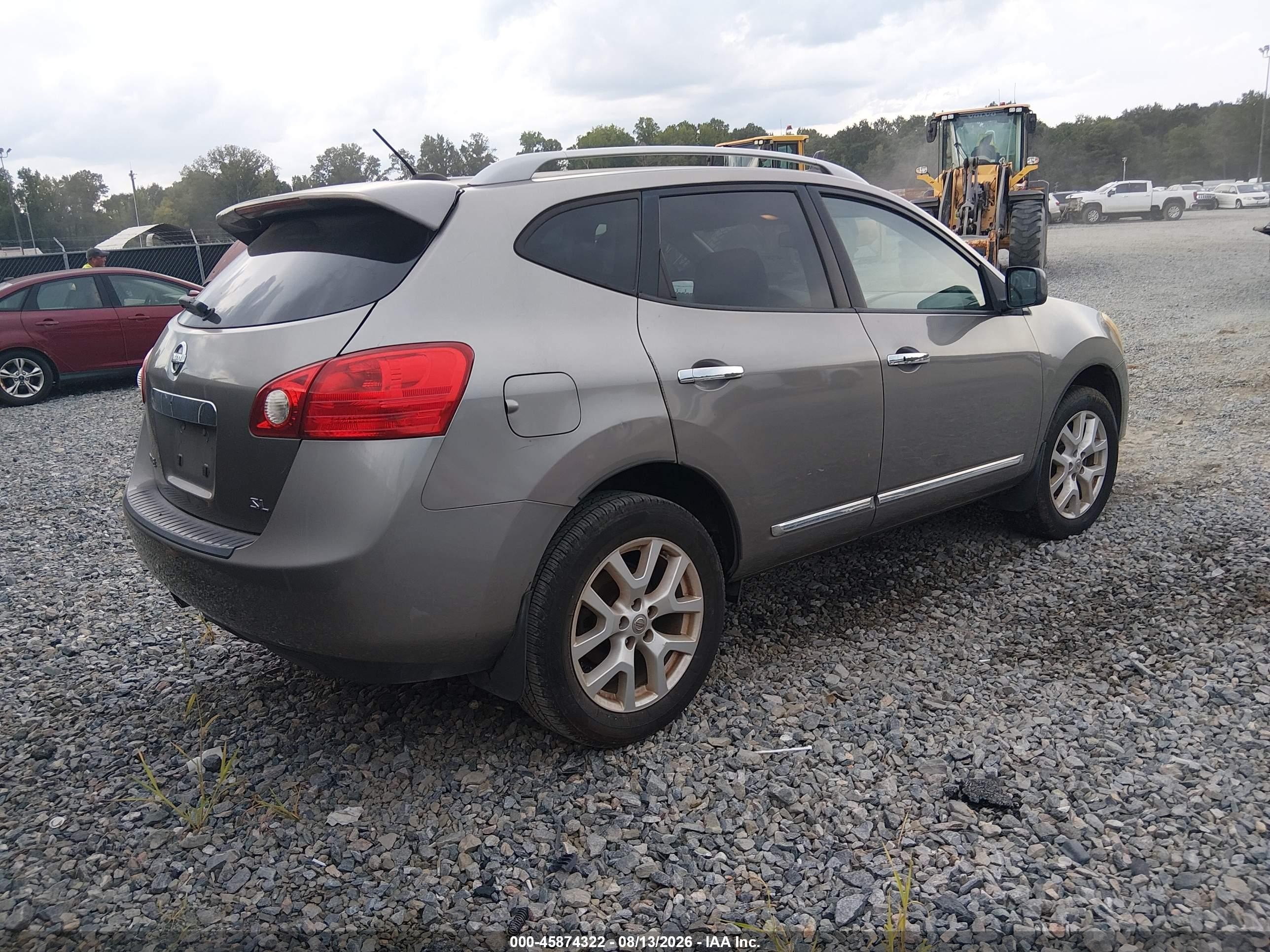 2011 Nissan Rogue Sv Gray vin: JN8AS5MT9BW576741