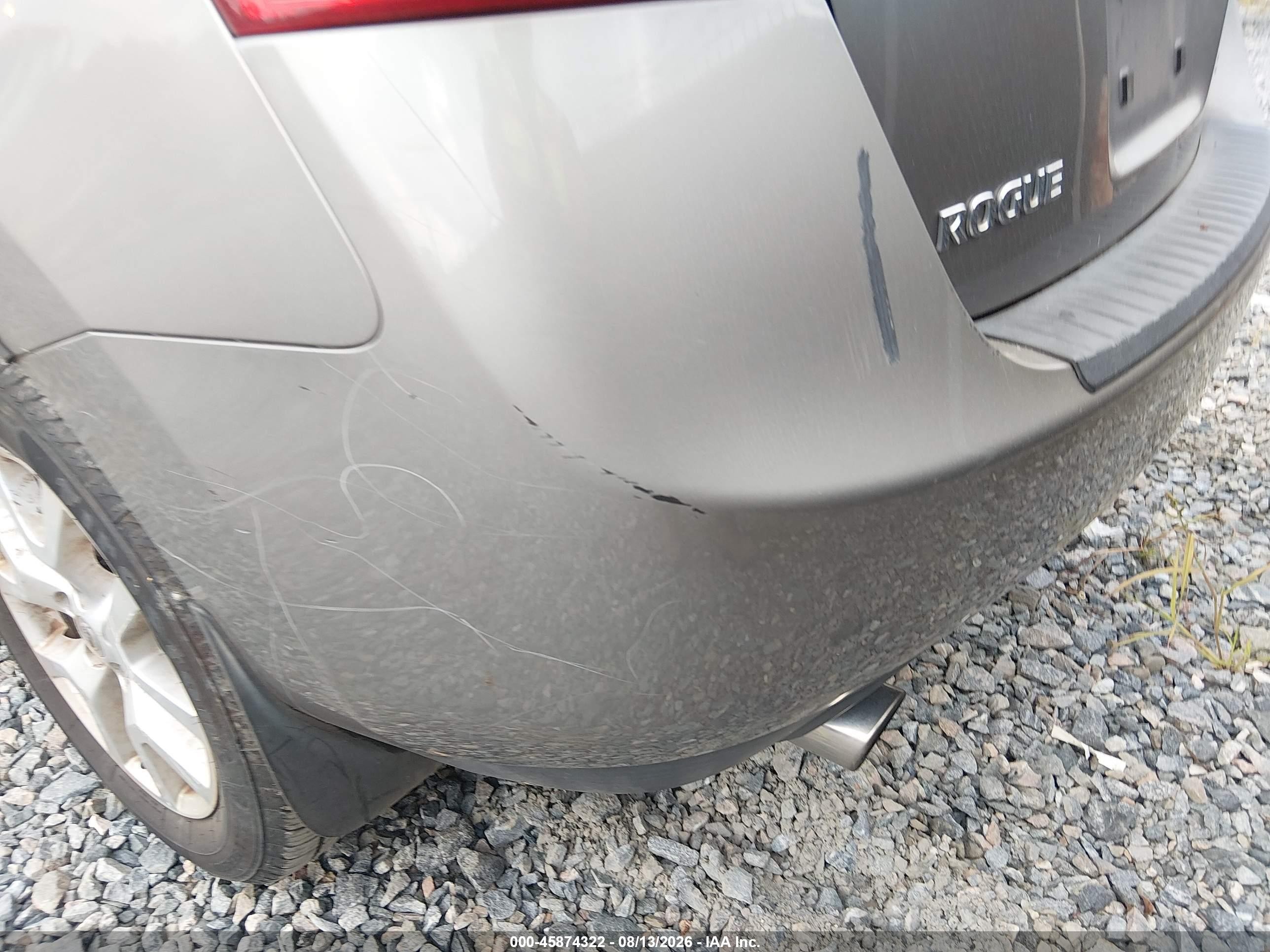 2011 Nissan Rogue Sv Gray vin: JN8AS5MT9BW576741