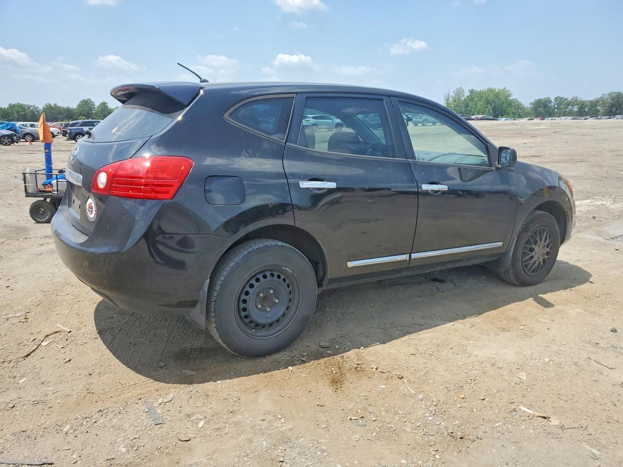 2012 Nissan Rogue S Awd Black vin: JN8AS5MT9CW254165
