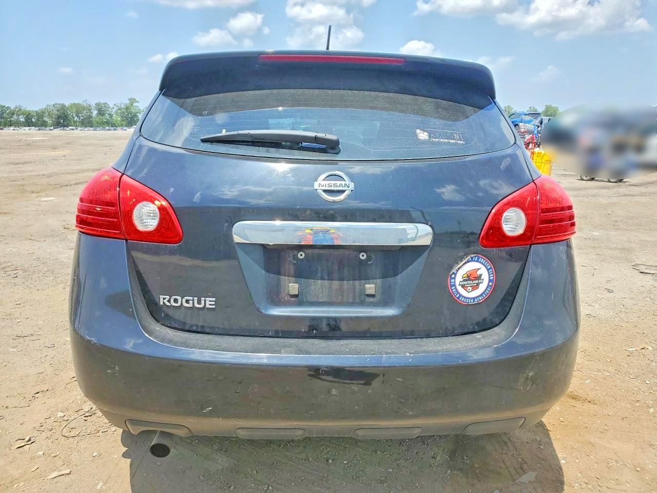 2012 Nissan Rogue S Awd Black vin: JN8AS5MT9CW254165
