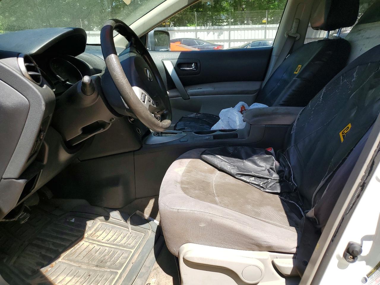 2012 Nissan Rogue S White vin: JN8AS5MT9CW262573