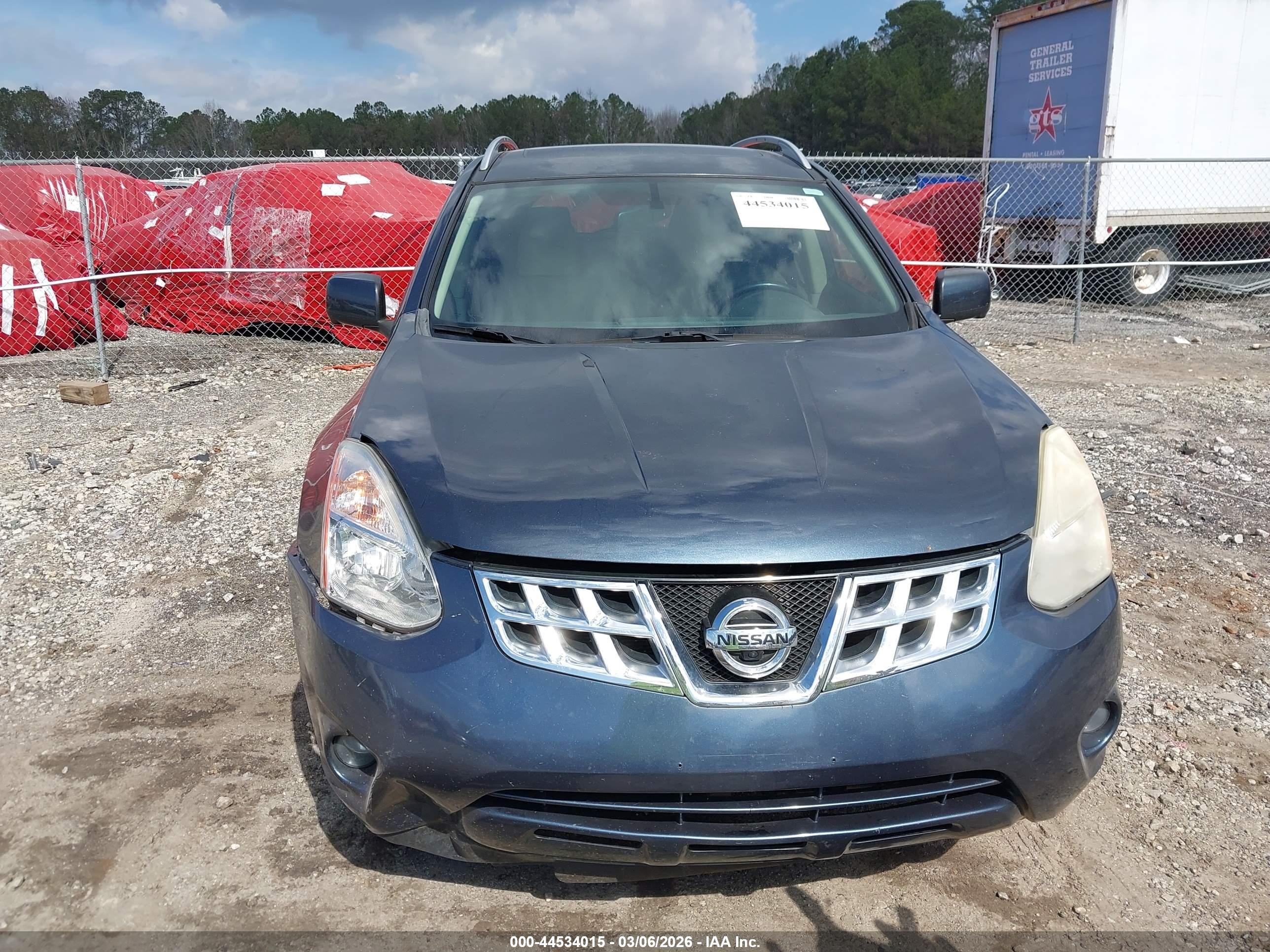 2012 Nissan Rogue Sv W/sl Pkg Blue vin: JN8AS5MT9CW262914