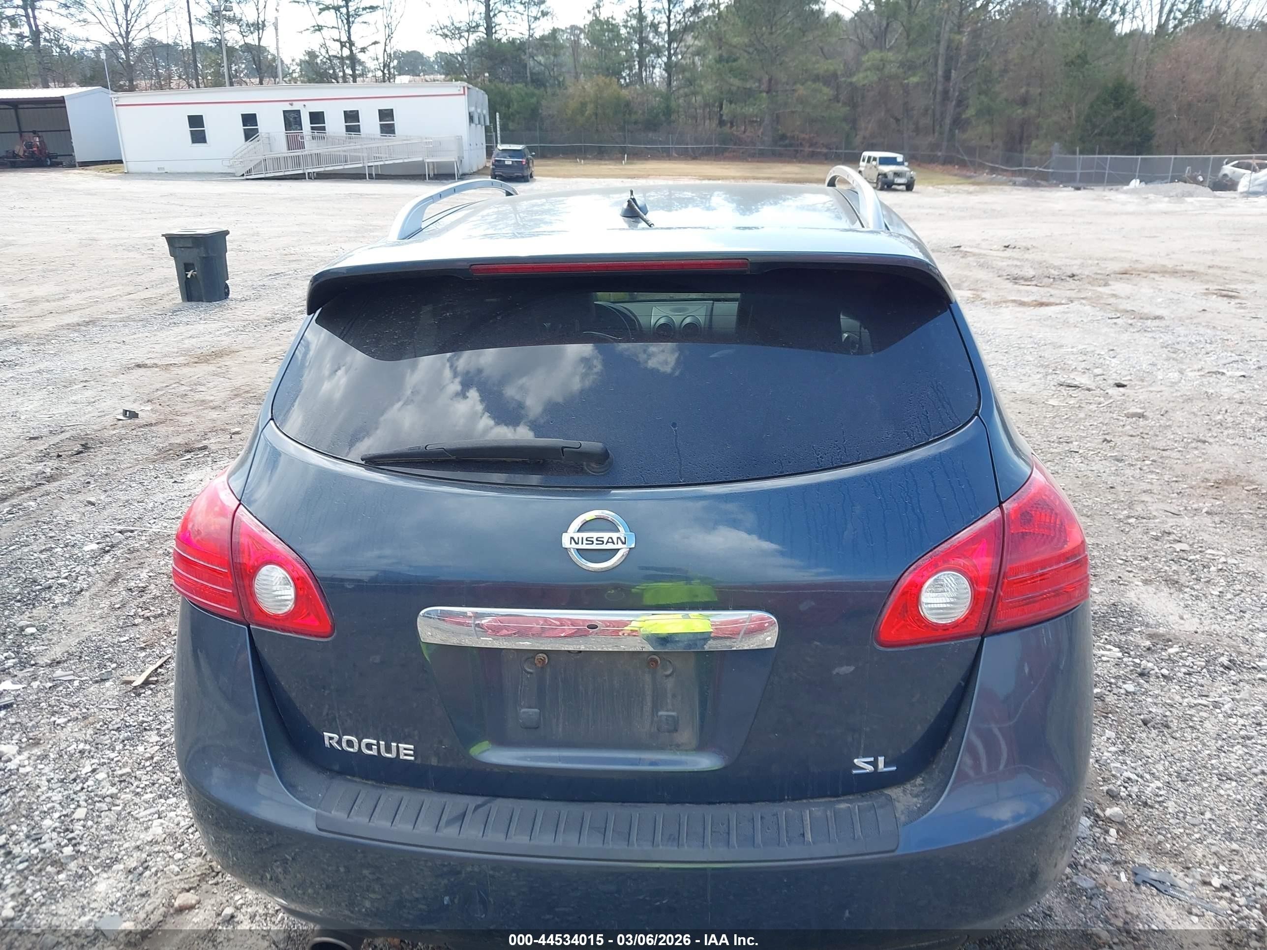2012 Nissan Rogue Sv W/sl Pkg Blue vin: JN8AS5MT9CW262914