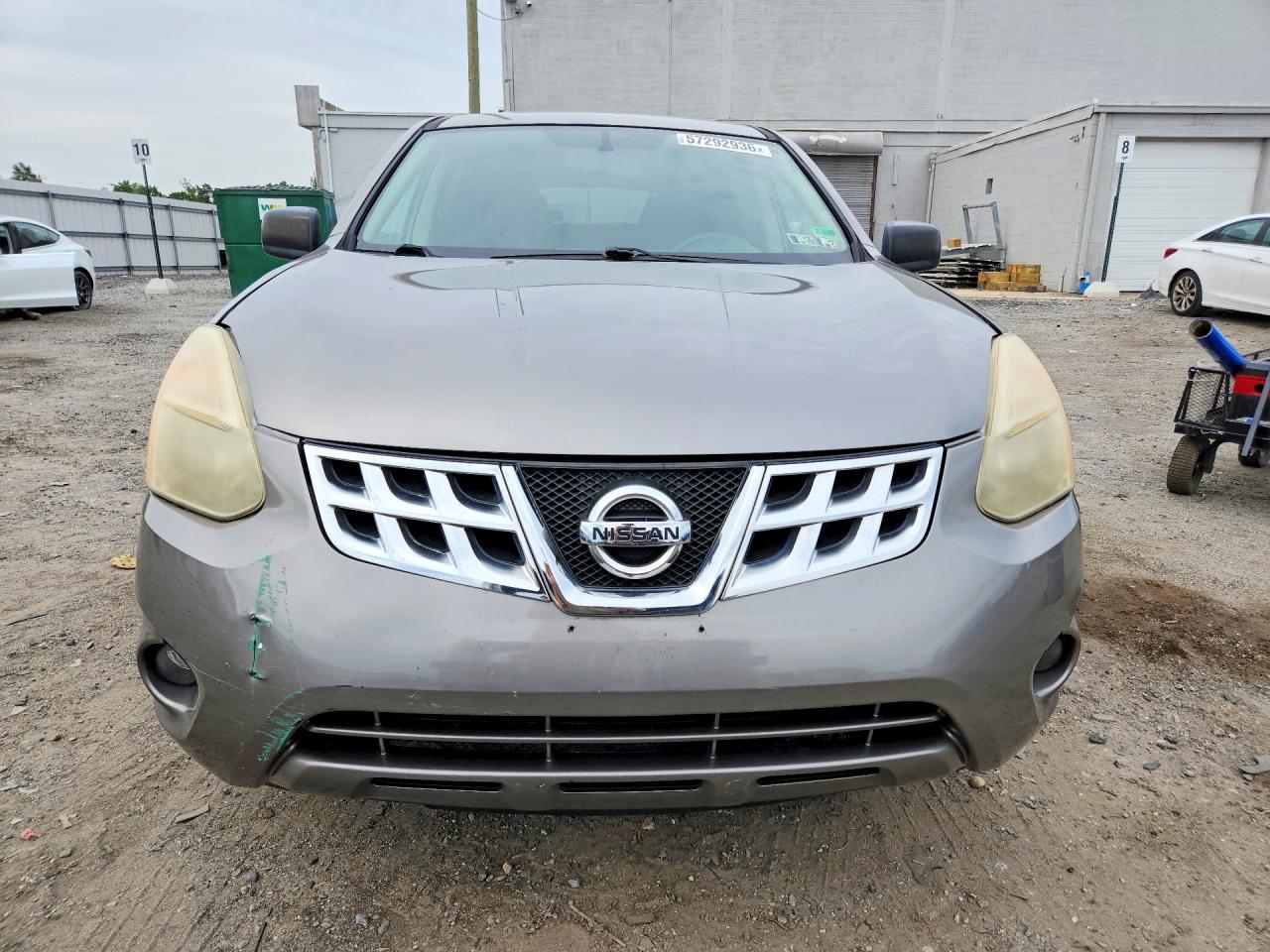 2012 Nissan Rogue S Gray vin: JN8AS5MT9CW266641