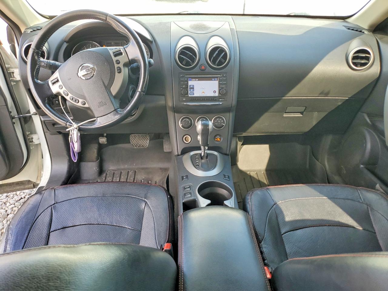 2012 Nissan Rogue S White vin: JN8AS5MT9CW268261