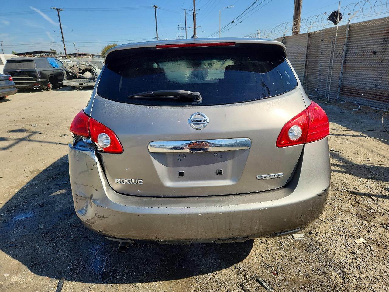 2012 Nissan Rogue S Brown vin: JN8AS5MT9CW274836