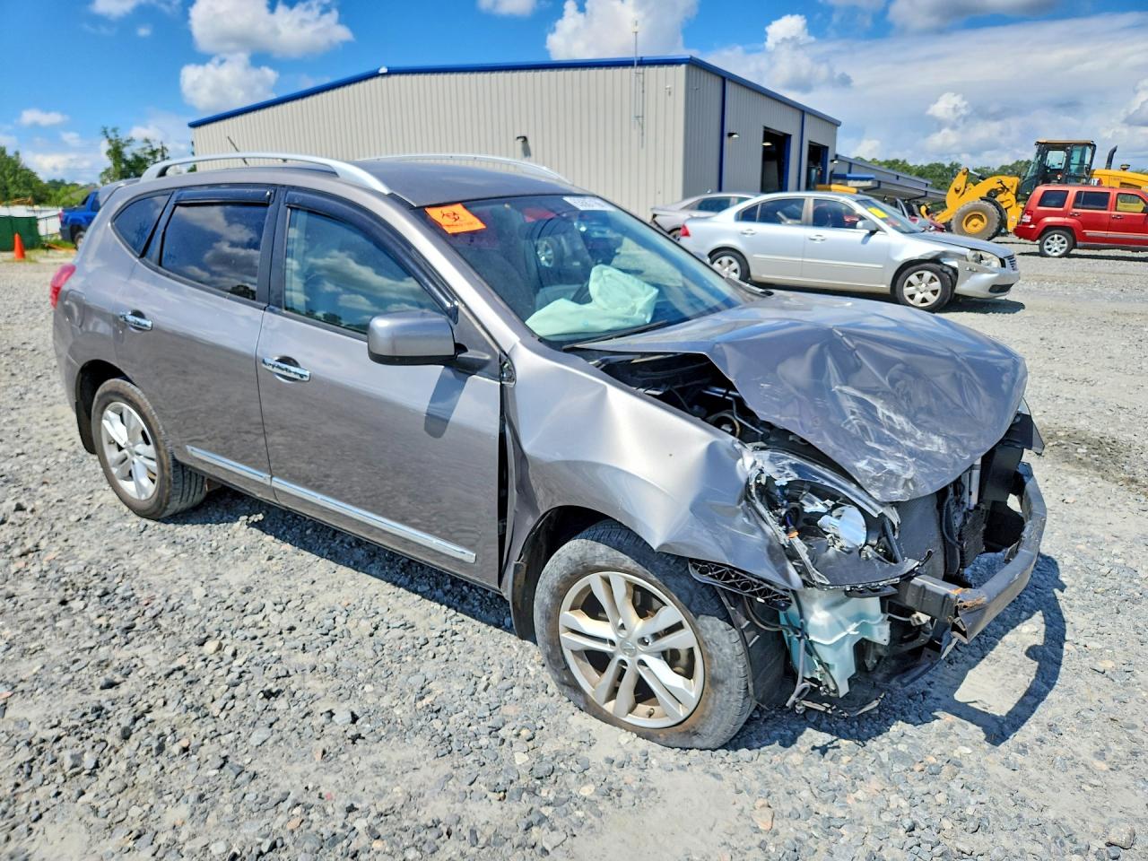 2012 Nissan Rogue S Gray vin: JN8AS5MT9CW279678