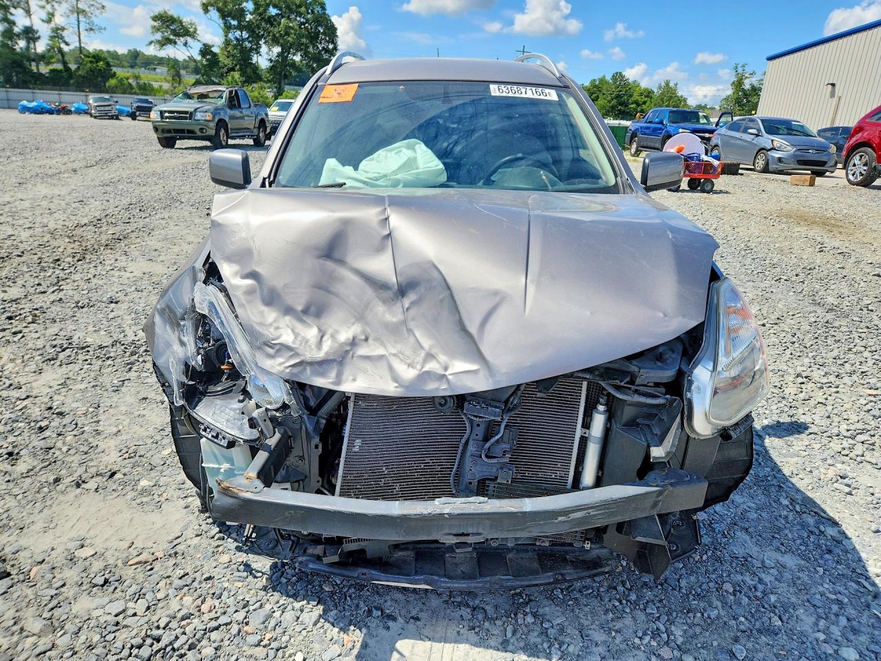 2012 Nissan Rogue S Gray vin: JN8AS5MT9CW279678
