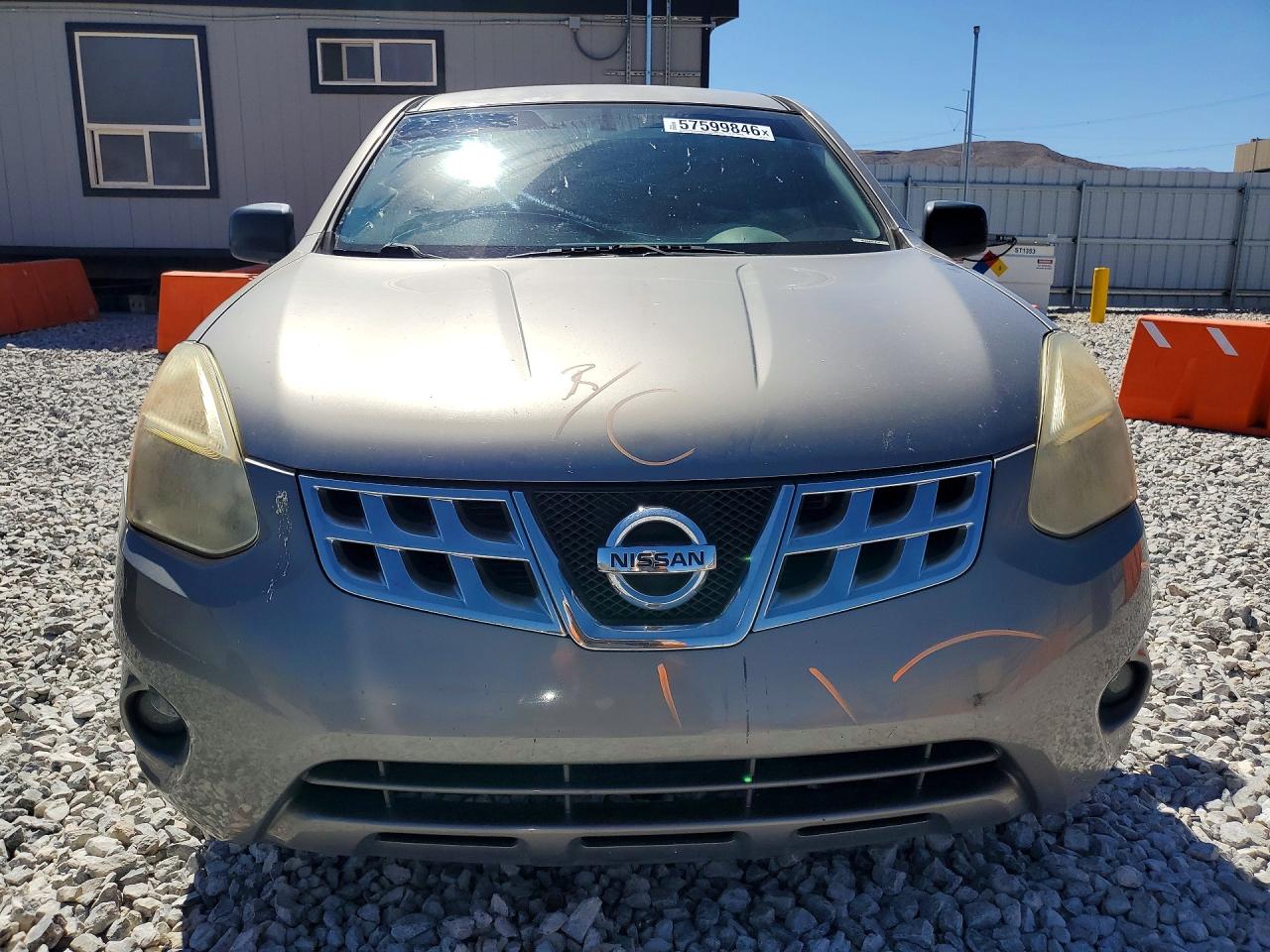 2012 Nissan Rogue S Желто-коричневый vin: JN8AS5MT9CW281477