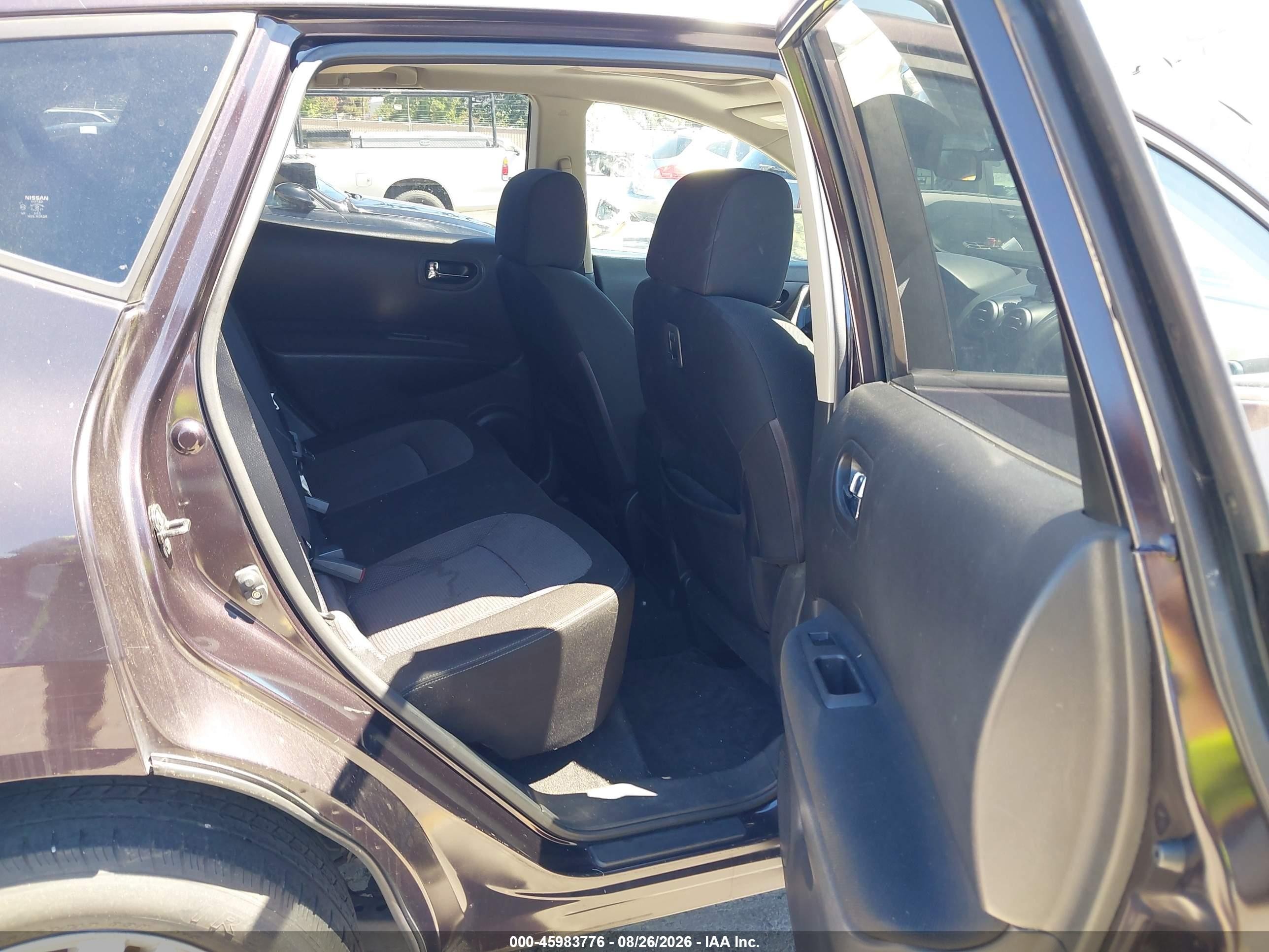 2012 Nissan Rogue Sv Black vin: JN8AS5MT9CW290616