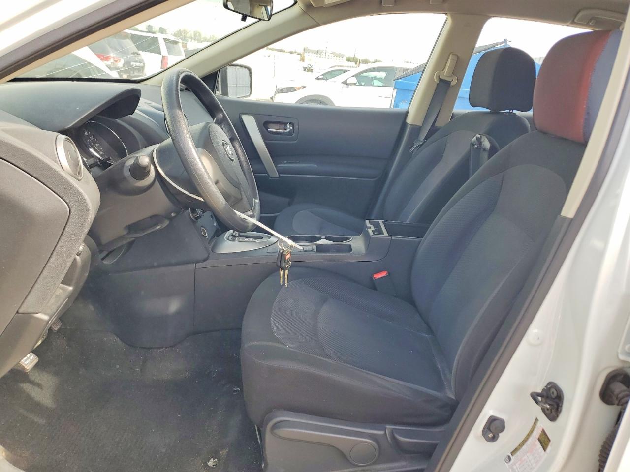 2012 Nissan Rogue S White vin: JN8AS5MT9CW294892