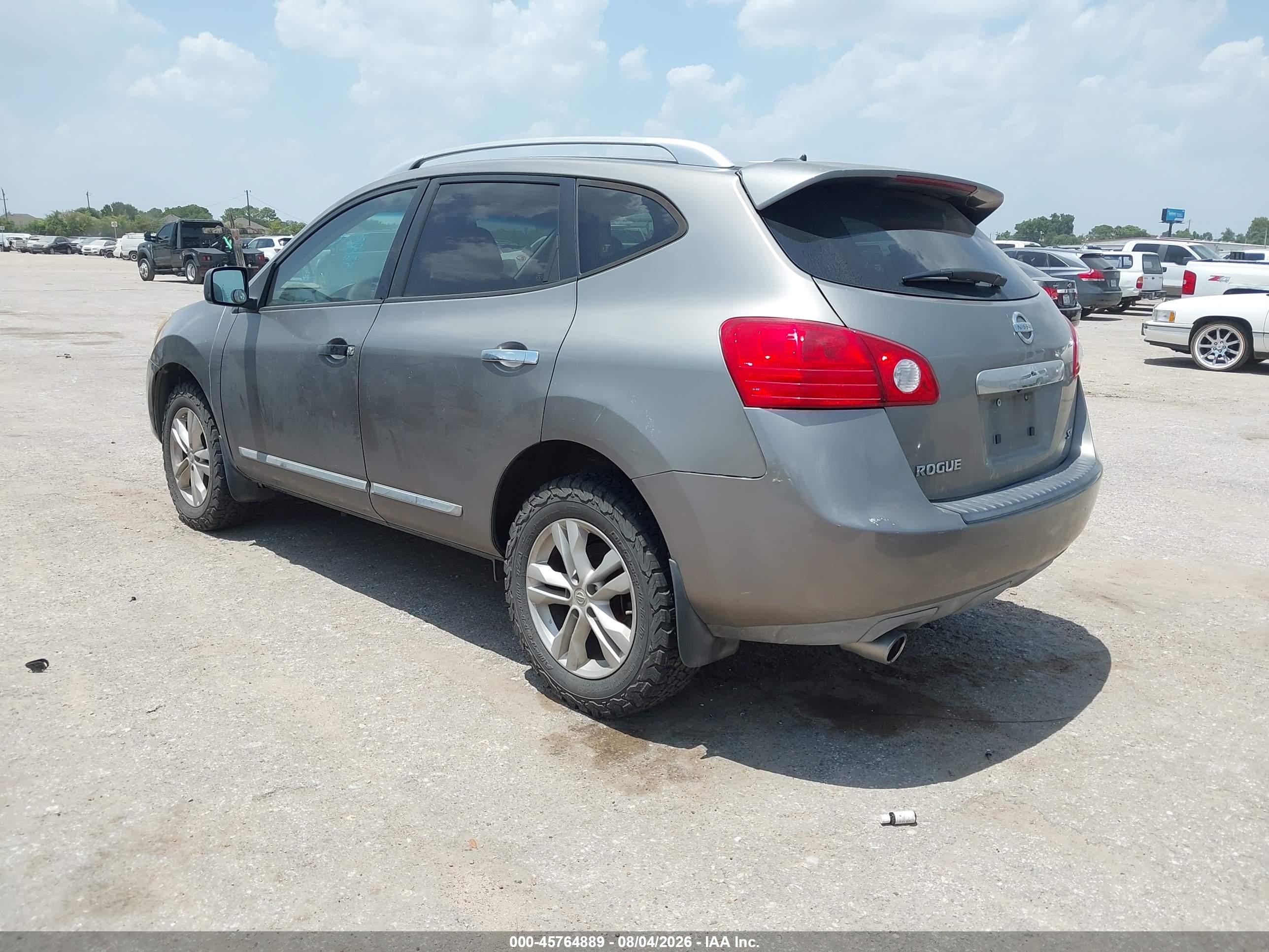 2012 Nissan Rogue Sv Серебряный vin: JN8AS5MT9CW296349