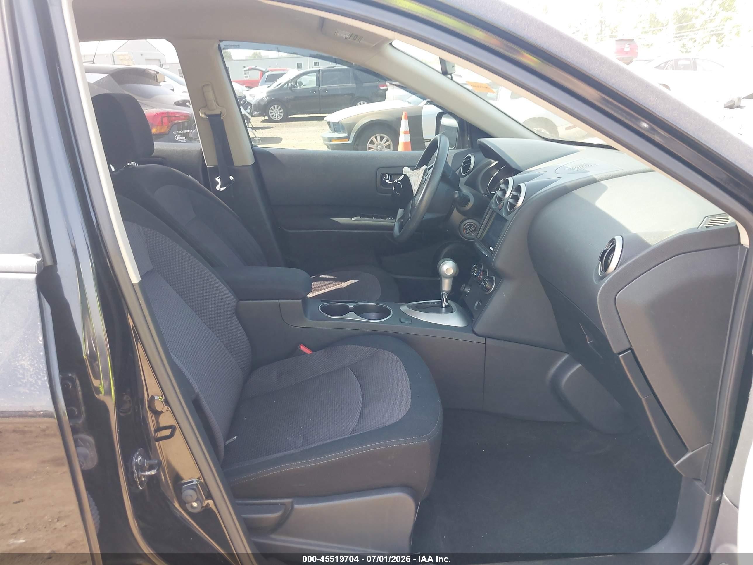 2012 Nissan Rogue Sv Black vin: JN8AS5MT9CW300741