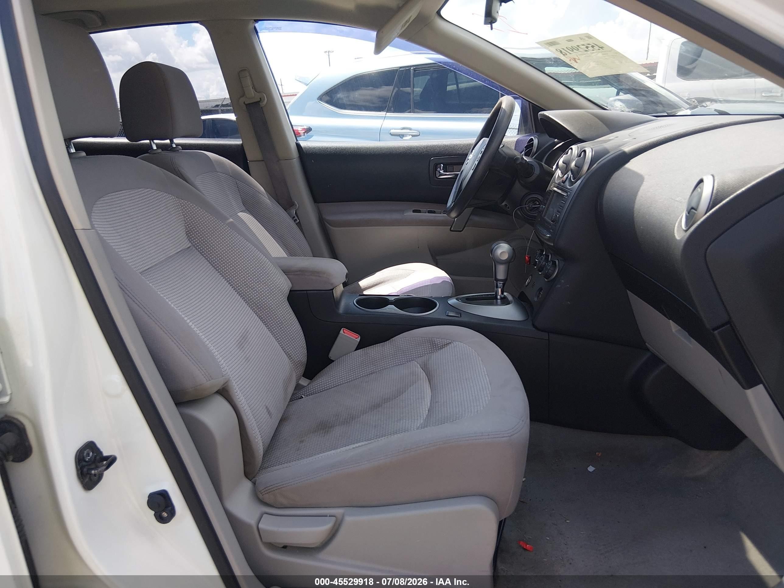 2012 Nissan Rogue Sv White vin: JN8AS5MT9CW302800