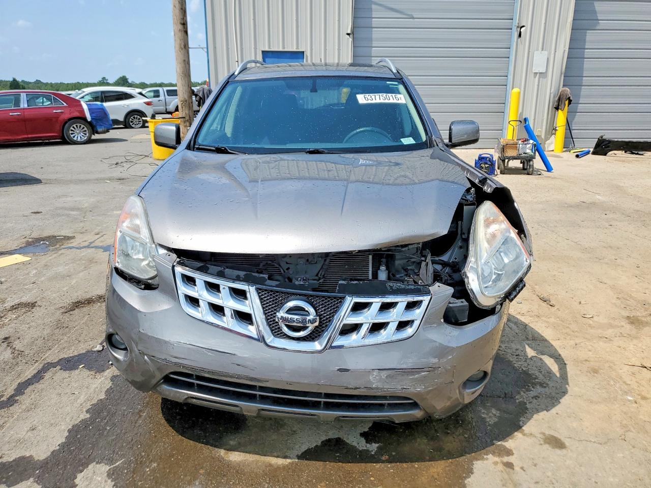 2012 Nissan Rogue S Gray vin: JN8AS5MT9CW611389