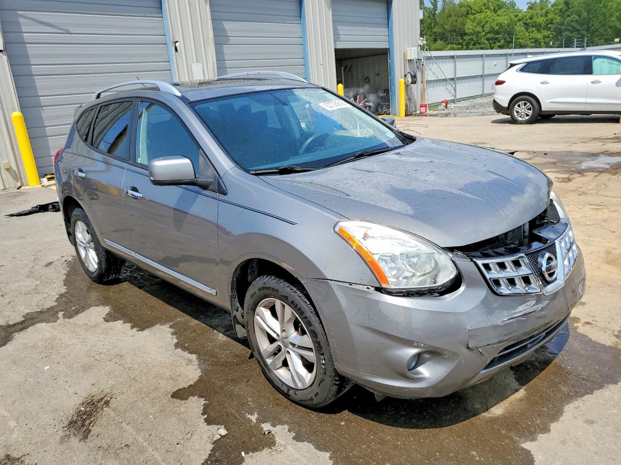 2012 Nissan Rogue S Gray vin: JN8AS5MT9CW611389